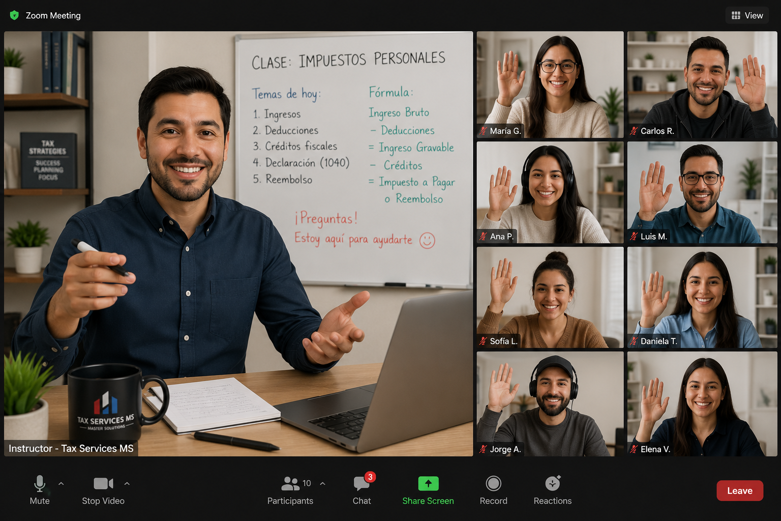CURSOS DE IMPUESTOS Y CAPACITACIÓN